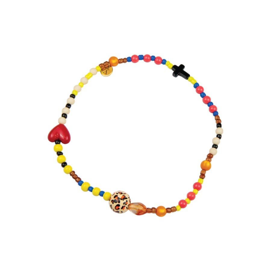 Bracelet Fantaisie 2 Tours - Petit Coeur