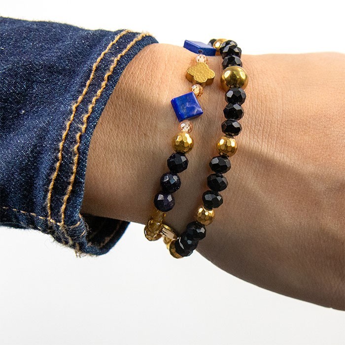 Bracelet Mon Univers - Pierre Lapis Lazuli