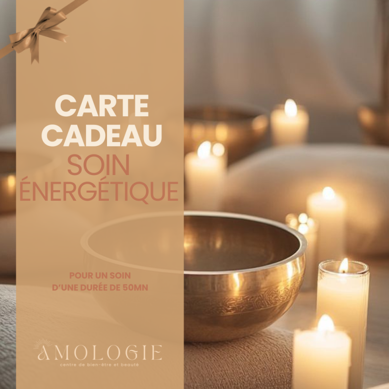 CARTE CADEAU SOIN ÉNERGÉTIQUE